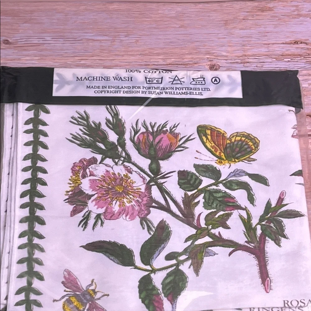 Portmeirion Botanical Napkins with Butterflies NWT 12 total